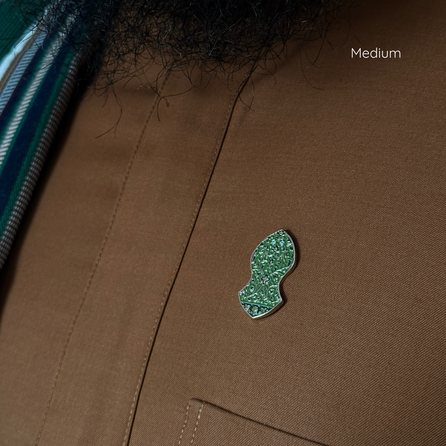 Rawdah Nalayn Magnetic Badge