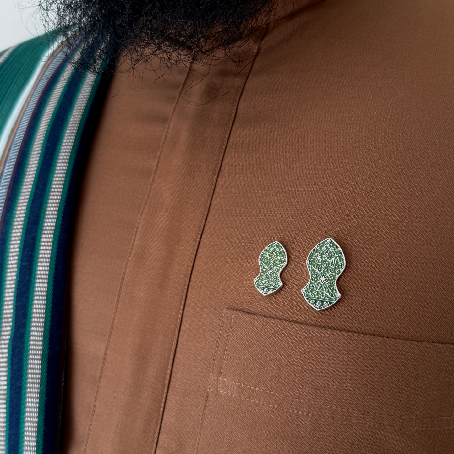 Rawdah Nalayn Magnetic Badge